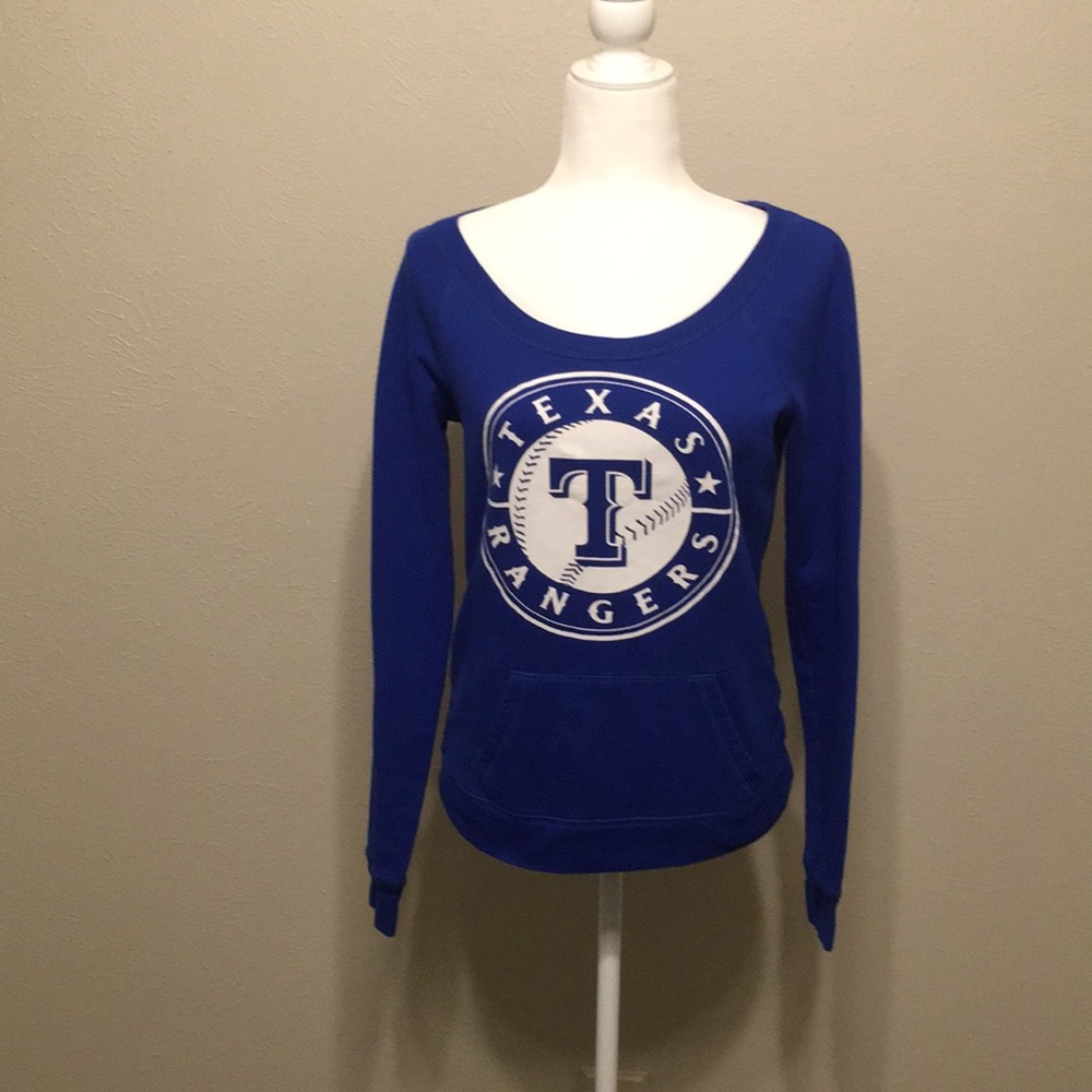 Rare Victoria’s Secret Texas Rangers sweatshirt